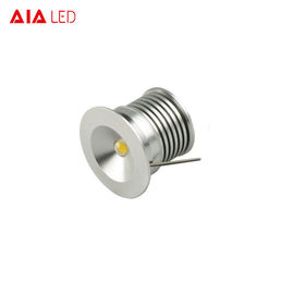 D30xH25mm DC12V LED 1x1W 120degree interior LED spot light for showcase/led cabinet light supplier