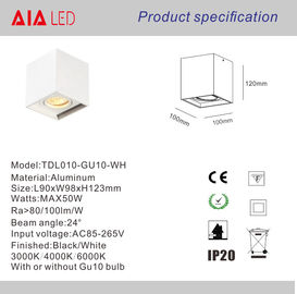 GU10 holder surface mounted aluminum spotlight&amp;interior GU10 spot light for hotel supplier