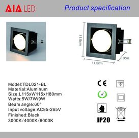 5W recessed mounted modern dimmable LED down light for supermarket supplier