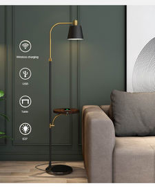 IP20 USB wireless charging floor light led floor lamp for led floor light/indoor table floor lighting for apartment supplier