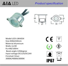 1W IP67 waterproof outdoor LED Guardrail light led spotlight for guardrail used supplier