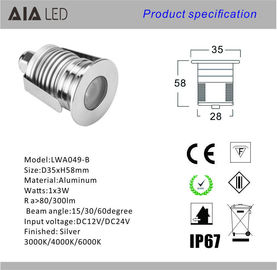 3W aluminum mini LED underground light&amp;LED Stair light&amp;Outdoor led step light for hotel supplier