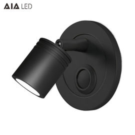 modern switch bed wall light &amp; round base led reading wall lamp led bedside light for home supplier