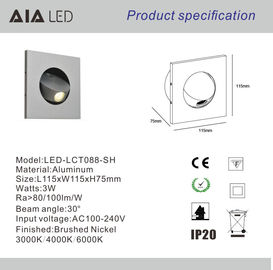 Modern IP20 Switch 360degree adjutable bed led wall lamp interior 3W led wall reading lights supplier