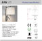 Recessed mounted E27 holder flexible wall light &amp; Interior led bedside wall lamp reading wall light for luxury hotel supplier