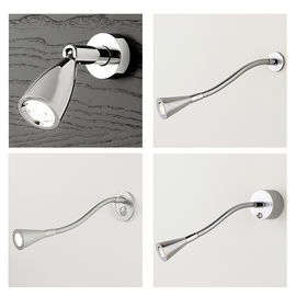 IP40 wall mounted reading wall light 3W Indoor LED gooseneck wall lamp for villa decoration supplier