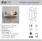 Modern recessed mounted led headboard wall light/hotel led bedside wall light/led bed book wall light supplier