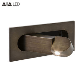 Modern recessed mounted led headboard wall light/hotel led wall reading light/led bed wall lamp supplier