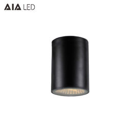 Outdoor cylinder IP65 waterproof black 12W COB LED downlight&amp;LED down light for bathroom supplier