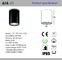 Outdoor cylinder IP65 waterproof black 12W COB LED downlight&amp;LED down light for bathroom supplier