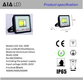 Modern outdoor waterproof IP66 led floodlight COB 50W LED Flood lamps for billboard supplier