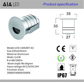 Outdoor IP67 Waterproof LED Step light/outside led stair light led underground light for square decoration supplier