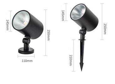 IP65 Outdoor adjustable garden lights &exterior IP65 spike spot light/ LED lawn light with spike for park supplier