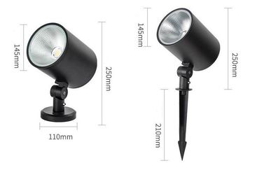 IP65 Outdoor adjustable garden lights &amp;exterior IP65 spike spot light/ LED lawn light with spike for park supplier