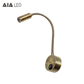 Round white LED wall lamps for bedside reading light led headboard wall light for hotel supplier