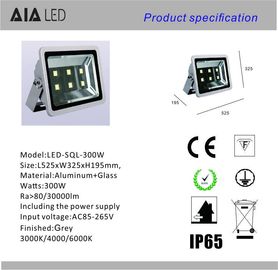 exterior IP66 waterproof SMD 300W LED Flood light for square decoration supplier