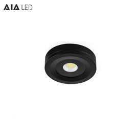 Round 3W waterproof IP65 LED cabinet light surface mounted led jewelry spot light for showroom use supplier