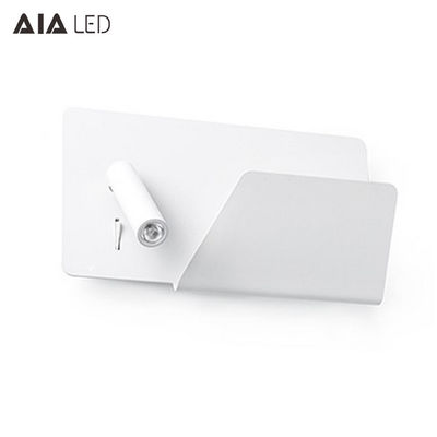 Flexible USB bed reading light bedside wall lamp indoor LED headboard reading wall lamp supplier