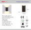 Waterproof up down black led outdoor wall lights &amp; exterior wall light outside wall lamp supplier