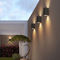 Waterproof adjustable led wall light outdoor &amp; outdoor led wall lamp exterior wall lamp supplier