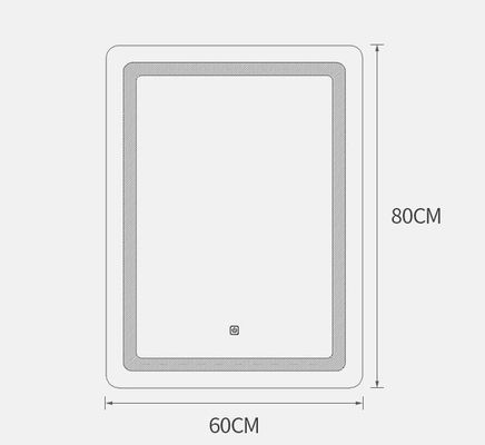 Mini LED mirror light/LED wall light/LED bathroom lamp make up mirror wall light for hotel supplier