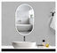Factory direct bathroom mirror light oval waterproof and haze-proof light luxury hotel toilet glass mirror lamp supplier