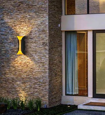 LED wall lamp modern simple aluminum wall lamp indoor canton tower wall light supplier