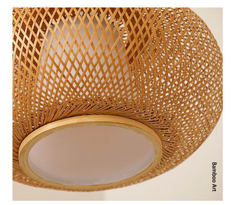 Chinese style floor lamp fishing lamp bamboo Art tea room floor light Zen standing lighting marble floor lamps supplier