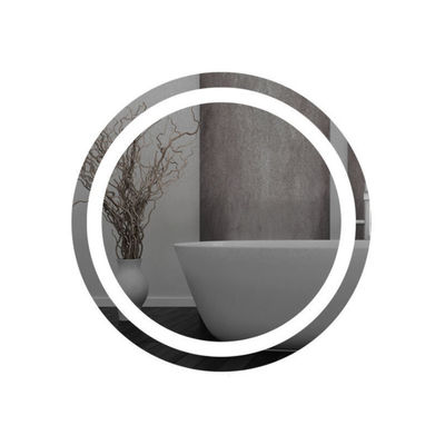 Bathroom mirror lamp circular smart make-up mirror light hotel led anti-fog waterproof sink toilet supplier