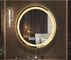 Bathroom mirror lamp circular smart make-up mirror light hotel led anti-fog waterproof sink toilet supplier