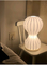 IP20 E27 holder silk table light led table lamp natural silk table light for hotel supplier