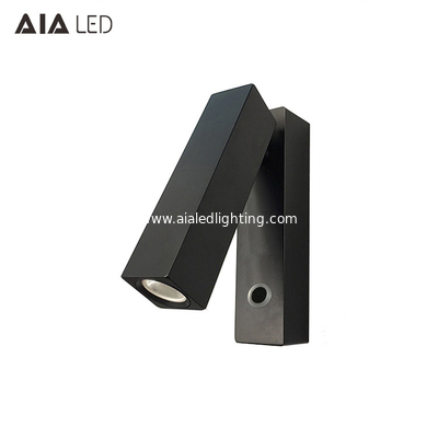 Modern wall mounted led headboard wall light/hotel led bedside reading lamp/led bed reading wall lamp supplier