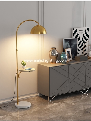 USB coffee table floor lamp Nordic modern sofa side bedroom bedside floor lighting standing lamp wireless charging supplier