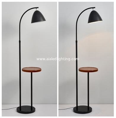 Coffee table floor light Nordic modern sofa side metal creative marble bedside floor lamp living room standing lamp supplier