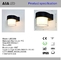 Waterproof IP65 external wall light fixture 12W exterior wall lighting fitting outside led wall lamps supplier