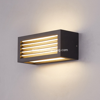 Waterproof IP65 outdoor wall sconce 12W outdoor wall lighting fitting external wall lamp light fixtures supplier