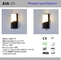 non-glare vertical 12W outdoor wall sconce lighting fitting anti-dazzle external wall lamp supplier