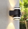 Two - headed UP and down and wall lamp 6W led wall light fittings wall light for exterior light fixtures supplier